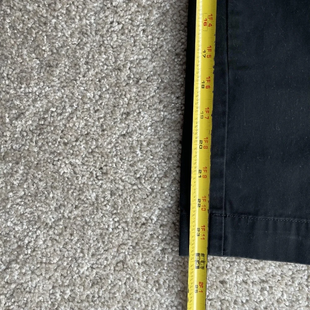 Polo Ralph Lauren Pants Boys 10 Black Chino Twill Cotton Casual Pockets School